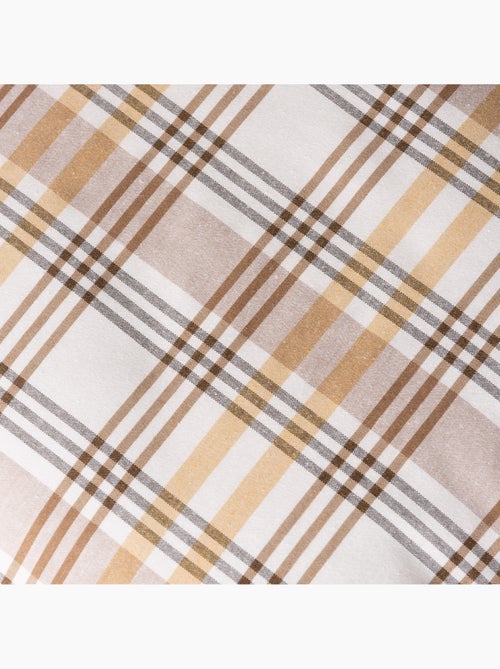 Lot de deux housses de coussin motif tartan, avec fermeture zippée - Gamusi. - Kiabi Lot de deux housses de coussin motif tartan, avec fermeture zippée - Gamusi. - Kiabi