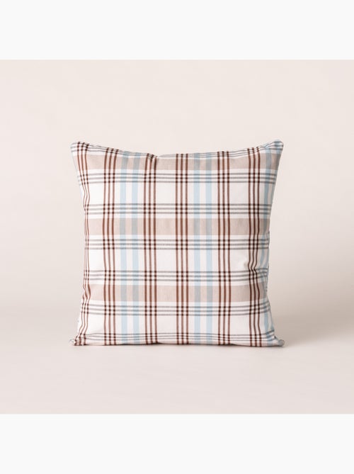 Lot de deux housses de coussin motif tartan, avec fermeture zippée - Gamusi. - Kiabi Lot de deux housses de coussin motif tartan, avec fermeture zippée - Gamusi. - Kiabi