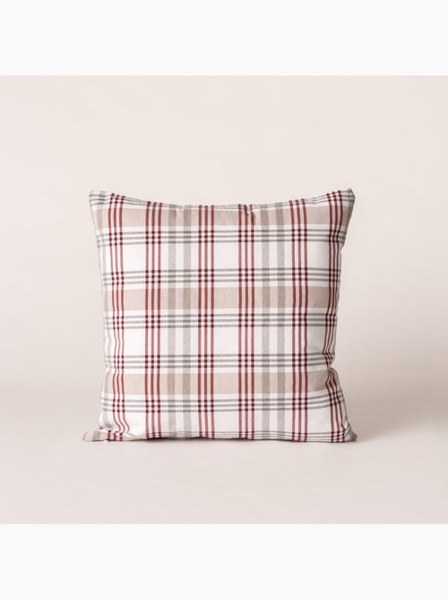 Lot de deux housses de coussin motif tartan, avec fermeture zippée - Gamusi. - Kiabi Lot de deux housses de coussin motif tartan, avec fermeture zippée - Gamusi. - Kiabi