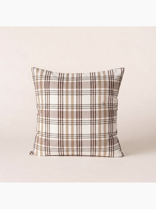 Lot de deux housses de coussin motif tartan, avec fermeture zippée - Gamusi. - Kiabi Lot de deux housses de coussin motif tartan, avec fermeture zippée - Gamusi. - Kiabi