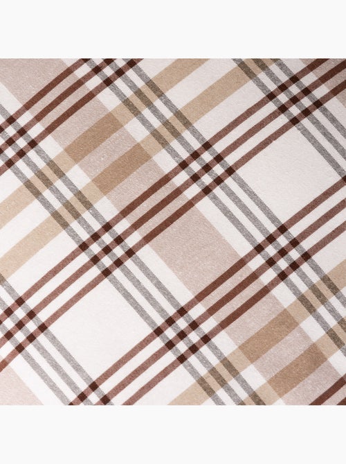 Lot de deux housses de coussin motif tartan, avec fermeture zippée - Gamusi. - Kiabi Lot de deux housses de coussin motif tartan, avec fermeture zippée - Gamusi. - Kiabi