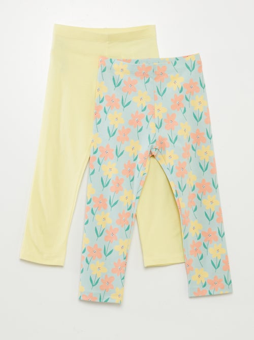 Lot de leggings courts à motif - 2 pièces - Kiabi