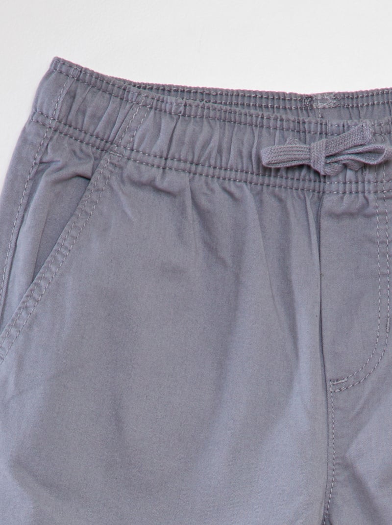 Lot de pantalons jogger - 2 pièces Bleu/gris - Kiabi