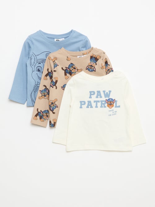 Lot de t-shirts 'Pat'Patrouilles'  - 3 pièces - Kiabi