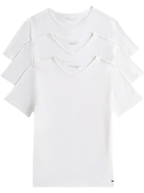 Lot de trois T-Shirt Homme Tommy Hilfiger - Kiabi Lot de trois T-Shirt Homme Tommy Hilfiger - Kiabi