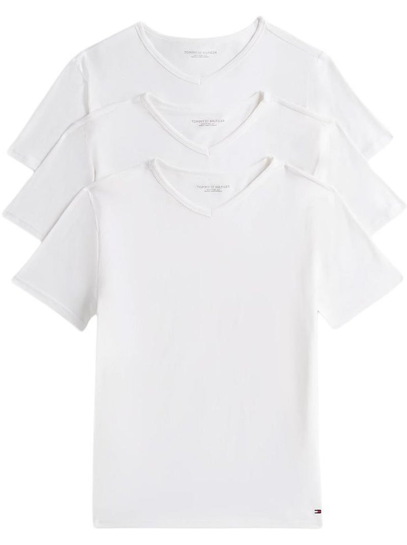 Lot de trois T-Shirt Homme Tommy Hilfiger Blanc - Kiabi