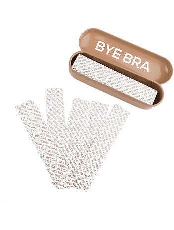 Lot x30 bandes adhésives pour décolleté dans boîte métallique