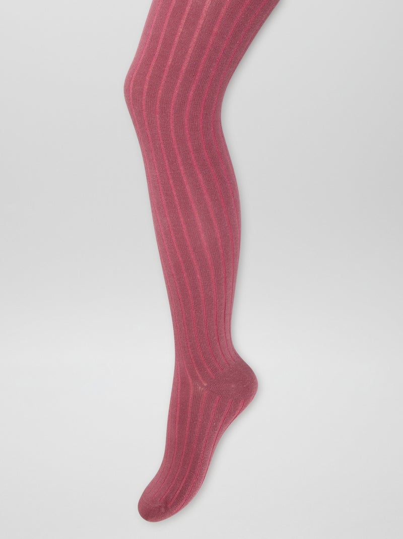 Lots de collants chauds Beige - Kiabi