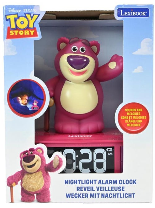 Lotso nachtlampje wekker met geluiden - Kiabi Lotso nachtlampje wekker met geluiden - Kiabi