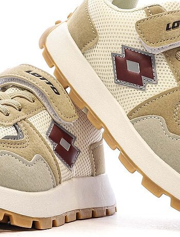 Lotto capri beige jongenssneakers