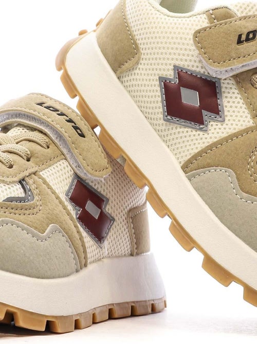 Lotto Capri Beige Jongenssneakers - Kiabi Lotto Capri Beige Jongenssneakers - Kiabi