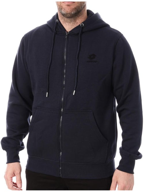 Lotto LT23 Heren Zip-Sweater - Marineblauw - Kiabi Lotto LT23 Heren Zip-Sweater - Marineblauw - Kiabi
