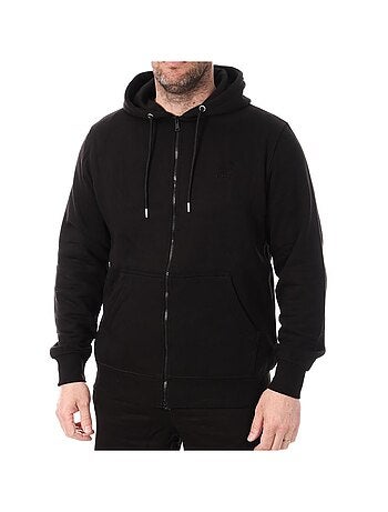 Lotto lt23 heren zip-sweater - marineblauw