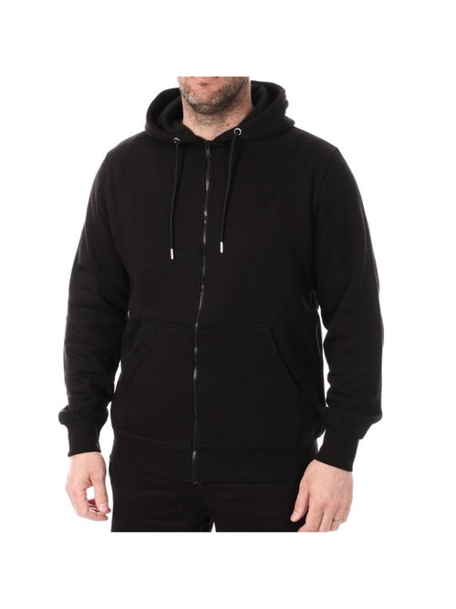 Lotto LT23 Zwart Heren Sweatvest met Rits - Kiabi Lotto LT23 Zwart Heren Sweatvest met Rits - Kiabi