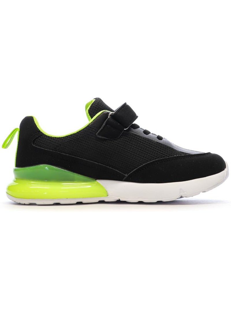 Lotto novara jongens sneakers zwart/groen Zwart - Kiabi