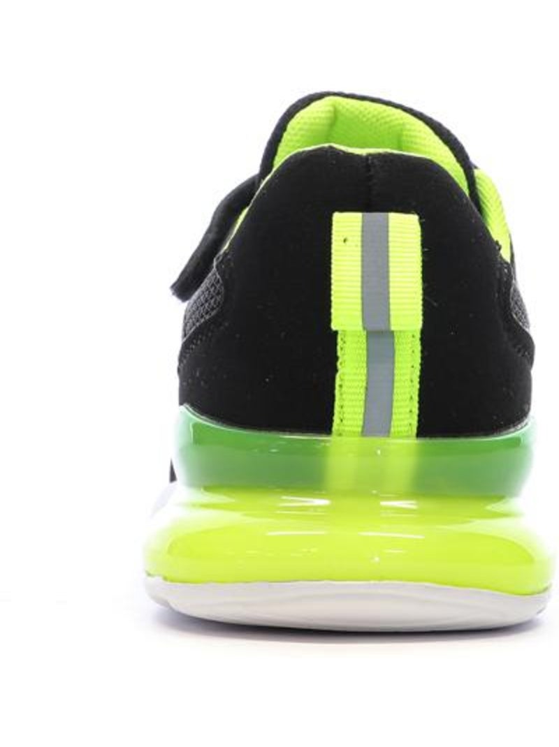 Lotto novara jongens sneakers zwart/groen Zwart - Kiabi