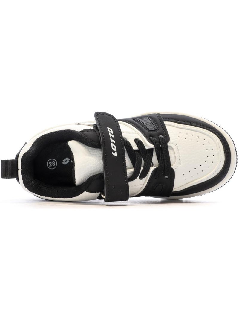 Lotto Pescara Jongens Sneakers Zwart/Wit Wit - Kiabi