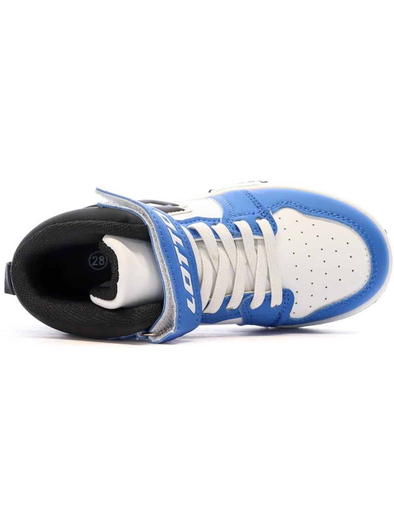 Lotto Ravenne Jongens Sneakers Blauw/Zwart Blauw Wit Zwart - Kiabi
