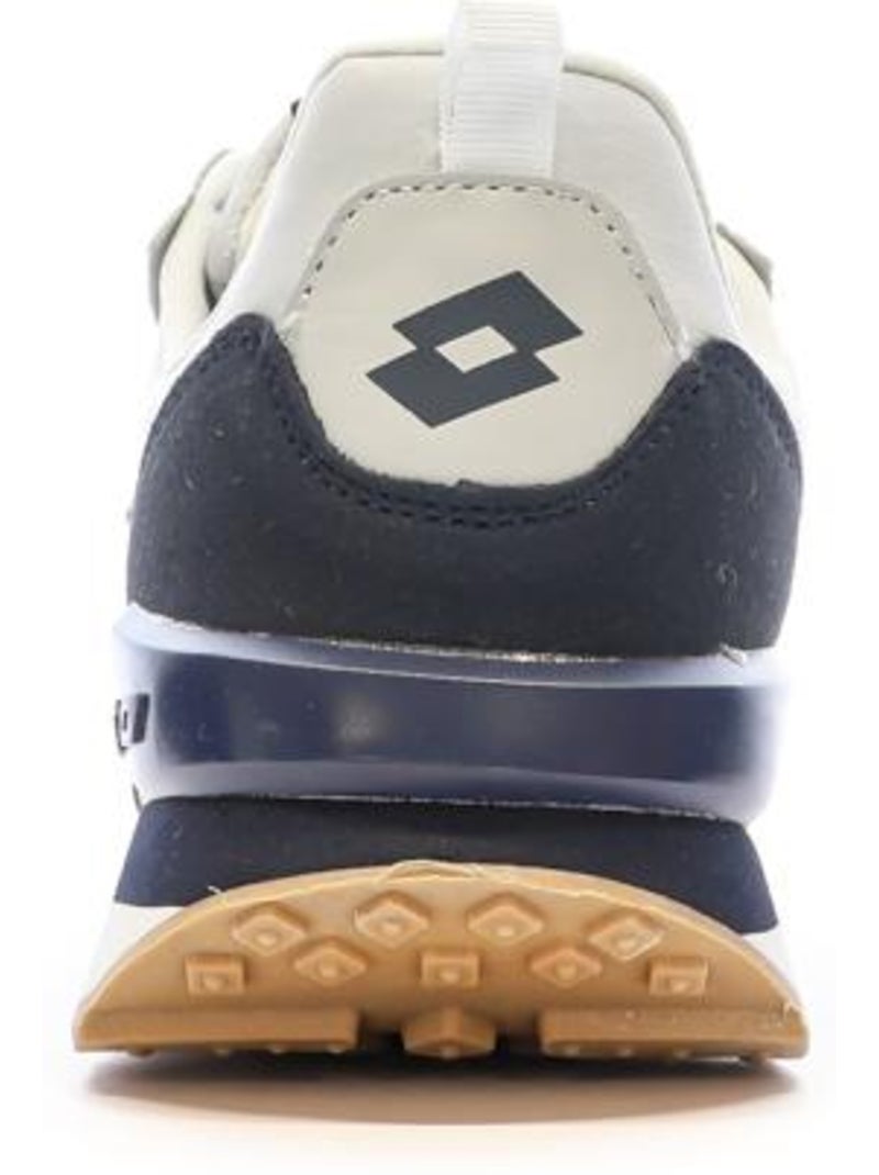 Lotto Twenty 5 Heren Sneakers Grijs/Marine Grijs Marineblauw Wit - Kiabi