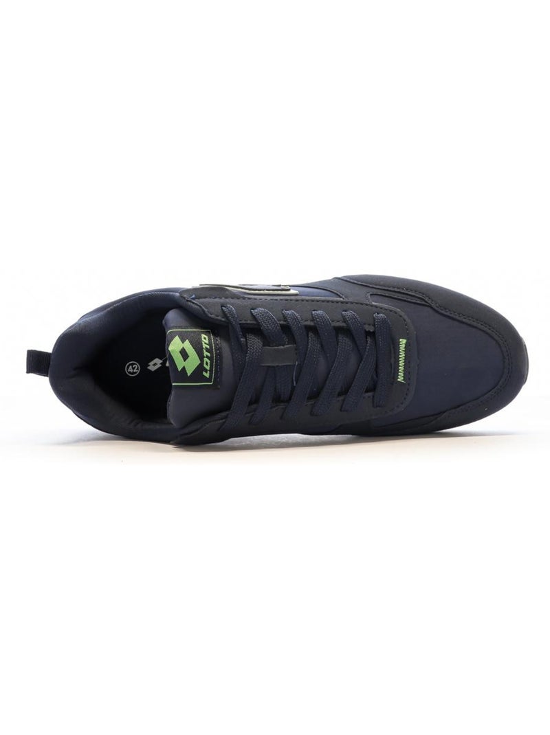 Lotto Twenty 5 Heren Sneakers Marine/Groen Blauw Groen Wit - Kiabi