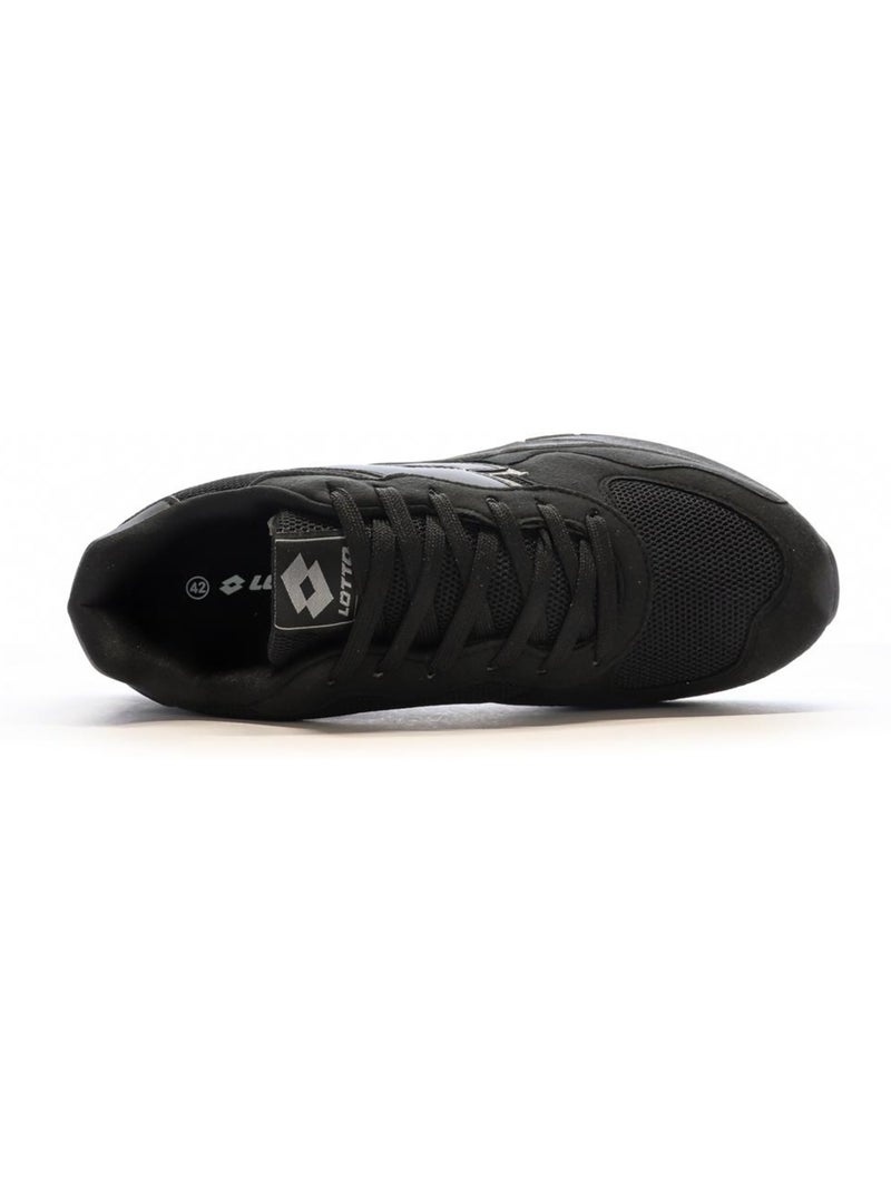 Lotto Twenty6 Zwarte Heren Sneakers Zwart Grijs - Kiabi