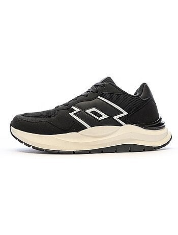 Lotto twenty6 beige/witte heren sneakers