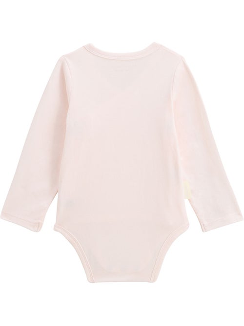 Louison 5-pack babyrompertjes met lange mouwen en overslagopening - Kiabi Louison 5-pack babyrompertjes met lange mouwen en overslagopening - Kiabi