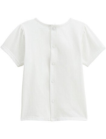 Louison baby set: t-shirt en short van katoenen gaas.