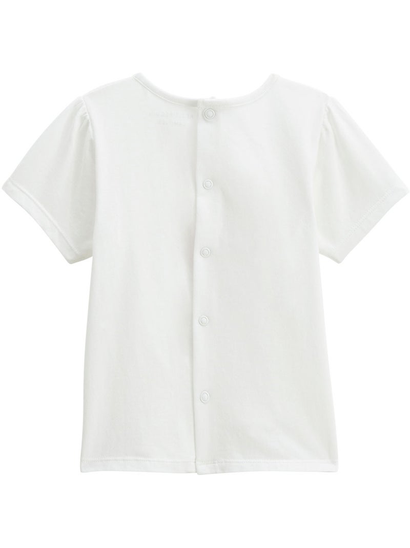 Louison baby set: t-shirt en short van katoenen gaas. Roze - Kiabi