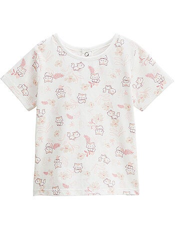 Louison babyoveralls en katoenen gaas t-shirt set