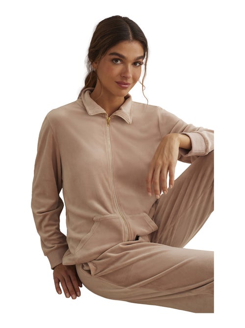 Loungewear en pyjamabroek jas met ritssluiting sportp90 - Kiabi Loungewear en pyjamabroek jas met ritssluiting sportp90 - Kiabi
