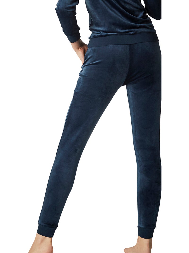 Loungewear en pyjamabroek jas met ritssluiting sportp90 Blauw - Kiabi