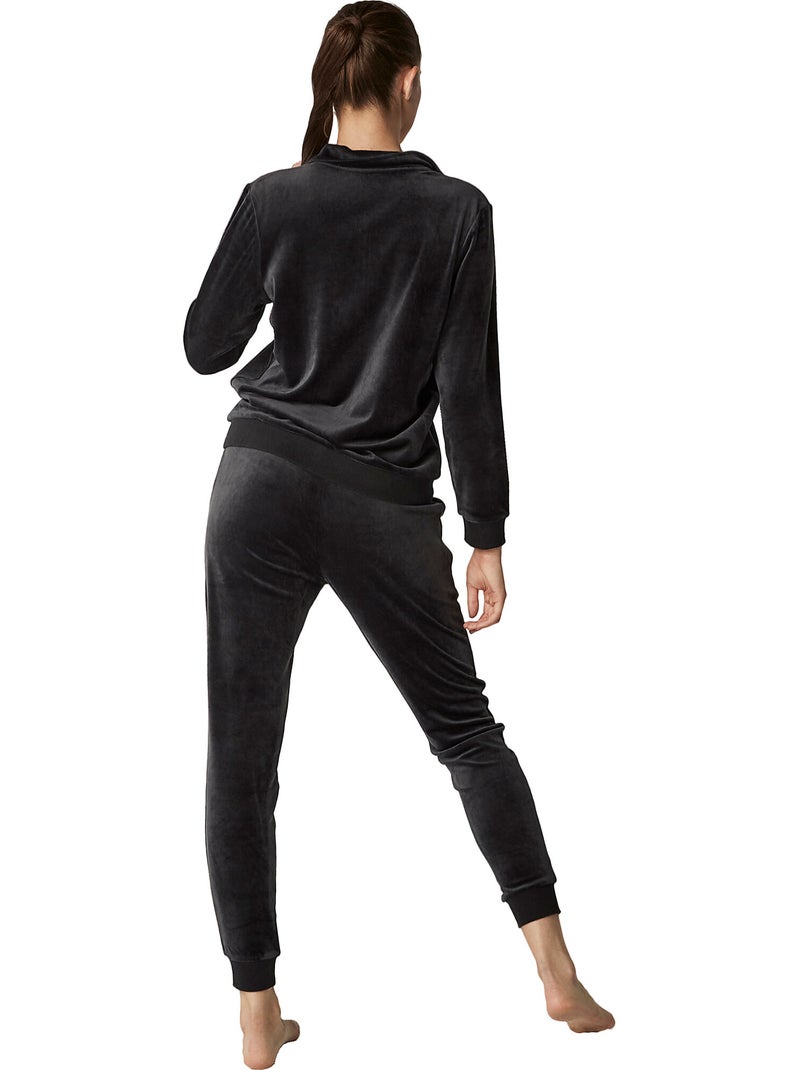 Loungewear en pyjamabroek jas met ritssluiting sportp90 Grijs - Kiabi