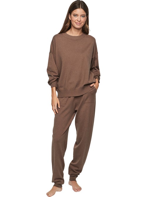 Loungewear pyjama broek top ronde hals p108 minimal premium - Kiabi Loungewear pyjama broek top ronde hals p108 minimal premium - Kiabi