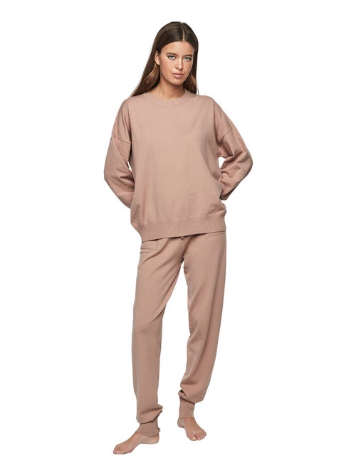 Loungewear pyjama broek top ronde hals p108 minimal premium - Kiabi Loungewear pyjama broek top ronde hals p108 minimal premium - Kiabi