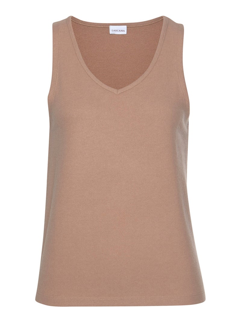 Loungewear top strick Beige - Kiabi