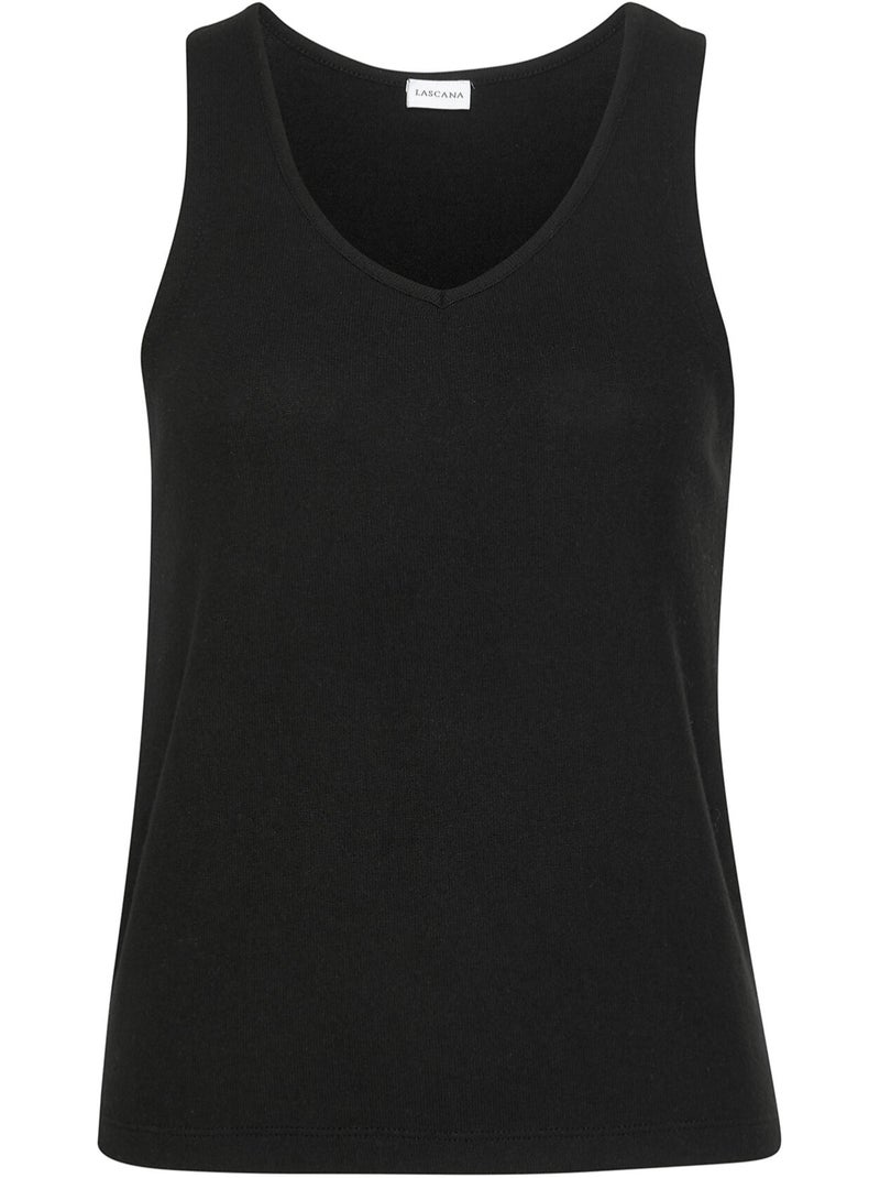 Loungewear top strick Zwart - Kiabi