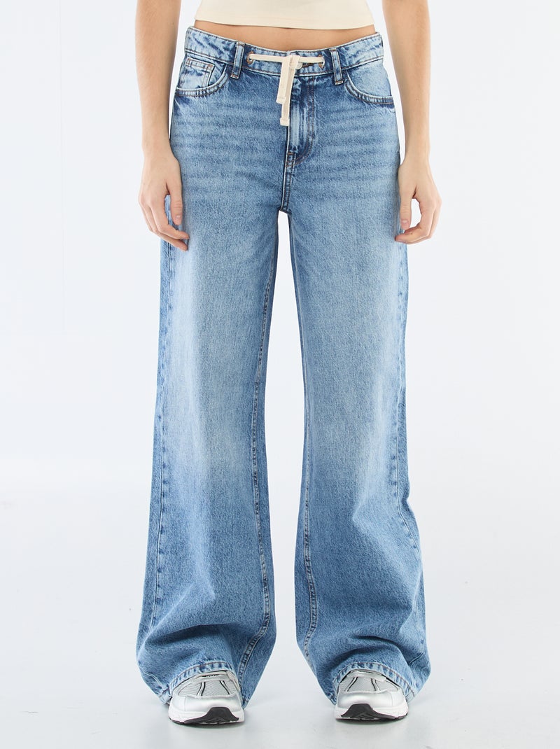 Low waist jeans Blauw - Kiabi