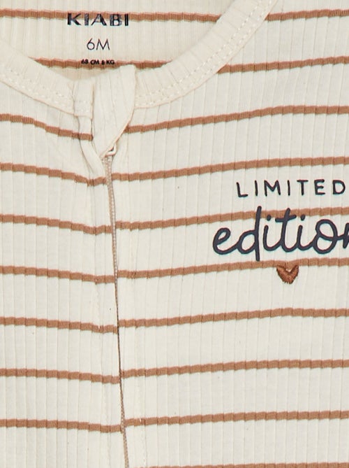 Luchtig slaappakje met rits - Kiabi Luchtig slaappakje met rits - Kiabi