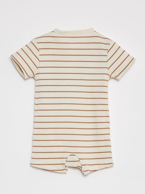 Luchtig slaappakje met rits - Kiabi Luchtig slaappakje met rits - Kiabi