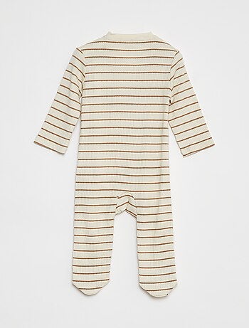 Luchtig slaappakje van ribstof