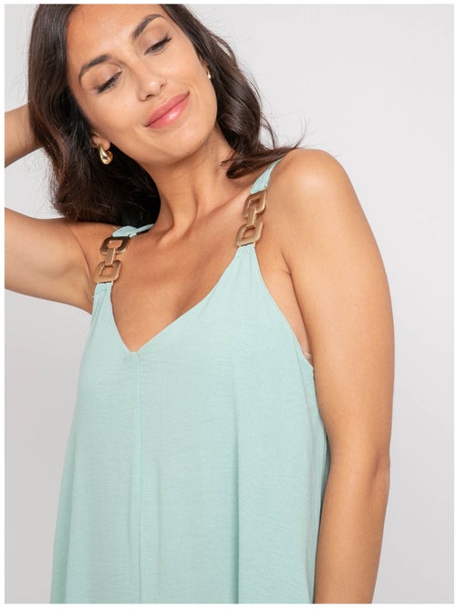Luchtige jumpsuit met achterkant - Kiabi