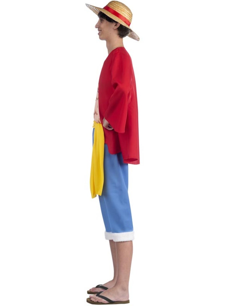 Luffy-kostuum uit One Piece Multicolor - Kiabi