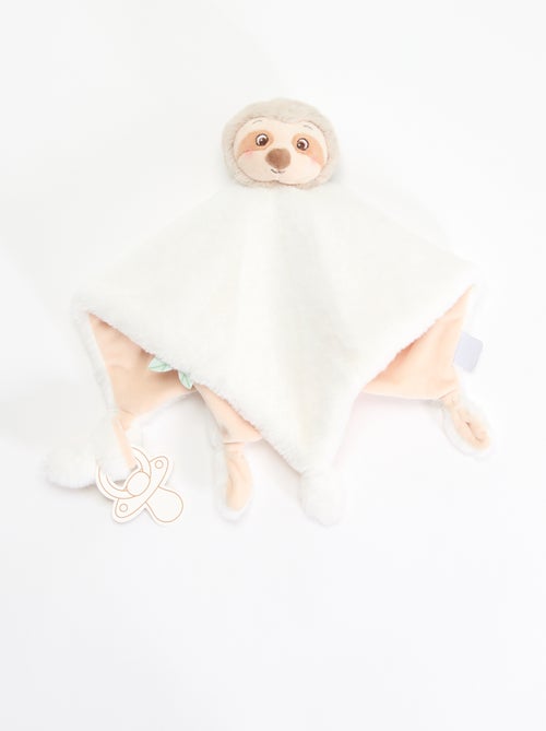 Luiaard knuffeldoekje - Kiabi