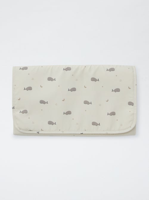 Luiertas met print en verschoonmatje - Kiabi