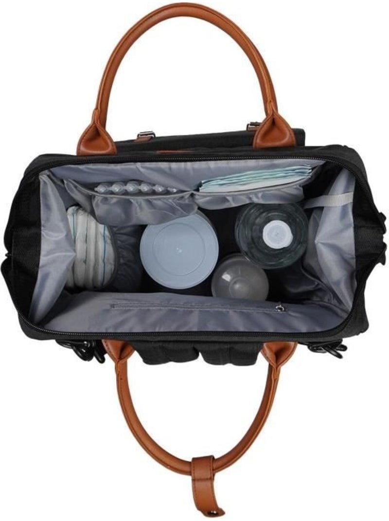 Luiertas pack balade thermobaby voor onderweg Grijs - Kiabi