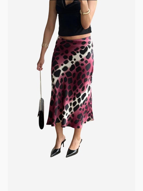 Luipaard midi-rok mixray - Kiabi Luipaard midi-rok mixray - Kiabi