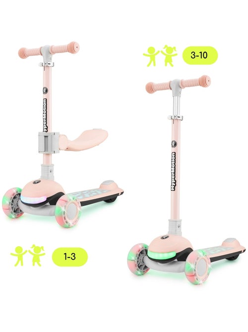 Lumi 3-in-1 meegroeistep – stabiel, opvouwbaar en met verlichting - Kiabi