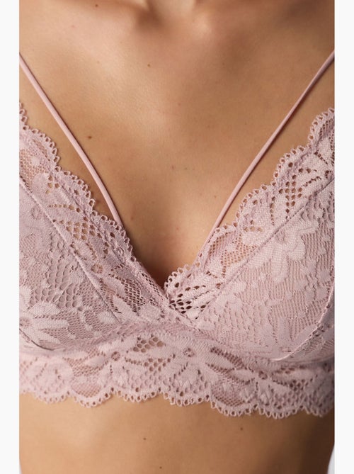 Luna soutien-gorge push-up en dentelle penti - Kiabi Luna soutien-gorge push-up en dentelle penti - Kiabi
