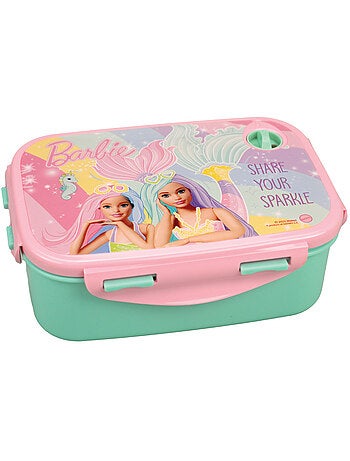 Lunchbox Barbie 'Barbie' mermaid arc-en-lucht van PVC 17 cm